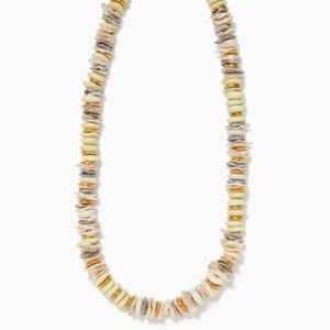 LIZZIE FORTUNATO Iliad Necklace in Pearl